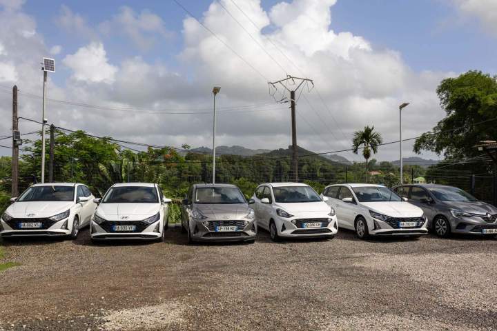 Parc véhicules Martinique