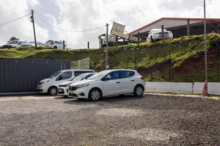 Parc de véhicules de location Martinique