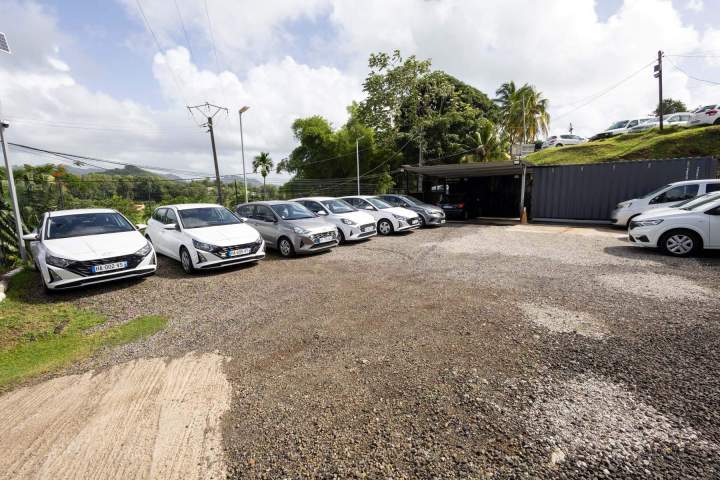 Parc automobile de location Martinique